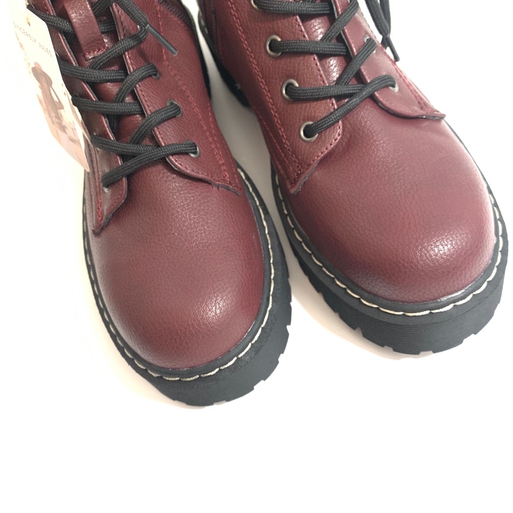 Sincerely Jules Harley Women Combat Boot Sz 9M - Picture 3 of 7